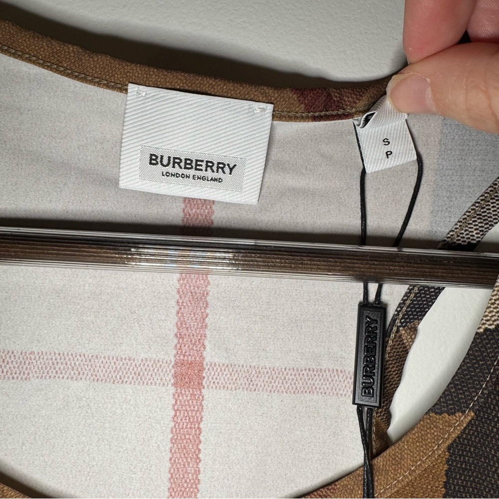 Burberry Immy Check Bra Top - Picture 9 of 14